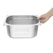 Bac Gastronorme inox perforé GN 1/2 150mm Vogue
