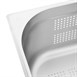 Bac Gastronorme inox perforé GN 1/2 150mm Vogue