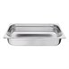 Bac Gastronorme inox GN 1/1 100mm Vogue