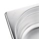 Bac Gastronorme inox GN 1/1 100mm Vogue
