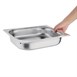 Bac Gastronorme inox GN 1/2 65mm Vogue