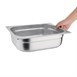 Bac Gastronorme inox GN 1/2 100mm Vogue