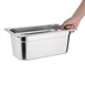 Bac Gastronorme inox GN 1/3 100mm Vogue