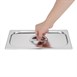 Couvercle GN 1/3 inox Vogue