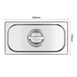 Couvercle GN 1/3 inox Vogue