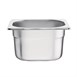 Bac Gastronorme inox GN 1/6 100mm Vogue