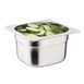 Bac Gastronorme inox GN 1/6 100mm Vogue