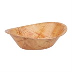 Corbeille ovale en bois petit modèle