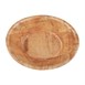 Corbeille ovale en bois petit modèle