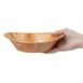 Corbeille ovale en bois petit modèle
