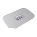 Couvercle transparent en SAN avec encoche pour saladiers Dalebrook 2,2kg