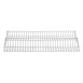 Support inox pour assiettes Vogue 915 mm