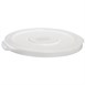 Couvercle pour collecteur Rubbermaid Brute blanc 75,7L