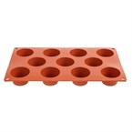 Plaque 11 mini-muffins en silicone Pavoni Formaflex