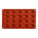 Plaque 20 mini-madeleines en silicone Pavoni Formaflex