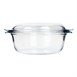 Cocotte ronde en verre Pyrex 3,75L