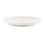 Soucoupes à cappuccino Churchill Plain Whiteware 160mm (Lot de 24)