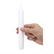 Bougies bistro Bolsius 177mm blanches (Lot de 45)