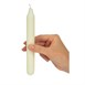 Bougies bistro Bolsius 177mm ivoire (Lot de 45)