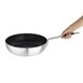Sauteuse conique anti-adhésive en aluminium Vogue 320mm