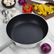 Sauteuse conique anti-adhésive en aluminium Vogue 320mm