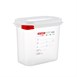 Boîte alimentaire GN1/9 Araven 1,5L (Lot de 4)