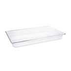 Bac Gastronorme en polycarbonate transparent 65mm Vogue