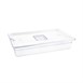 Bac Gastronorme en polycarbonate transparent 100mm Vogue