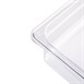 Bac Gastronorme en polycarbonate transparent 100mm Vogue