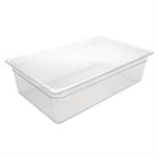 Bac Gastronorme en polycarbonate transparent 150mm Vogue