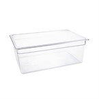 Bac Gastronorme en polycarbonate transparent 200mm Vogue