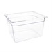 Bac Gastronorme en polycarbonate transparent un demi 200mm Vogue