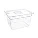 Bac Gastronorme en polycarbonate transparent un demi 200mm Vogue
