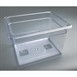 Bac Gastronorme en polycarbonate transparent un demi 200mm Vogue