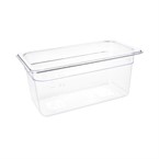 Bac Gastronorme en polycarbonate transparent un tiers 150mm Vogue