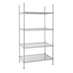 Étagère en kit 4 niveaux Vogue 1220 x 610mm