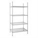 Étagère en kit 4 niveaux Vogue 1220 x 610mm