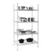 Étagère en kit 4 niveaux Vogue 1220 x 610mm
