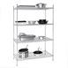 Étagère en kit 4 niveaux Vogue 1220 x 610mm