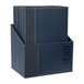 Coffret de protège-menus contemporains Securit A4 bleus (Lot de 20)
