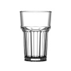 Verre droit en polycarbonate nucléé BBP 285ml