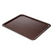 Plateau stratifié lisse Capri Cambro acajou 