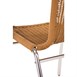 Fauteuils en rotin PE et aluminium empilables Bolero (Lot de 4)