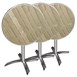 Table à plateau basculant en frêne Bolero 600mm
