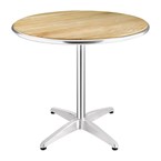 Table ronde en frêne Bolero 800mm