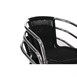 Fauteuils en rotin PE empilables Bolero noirs et aluminium (Lot de 4)