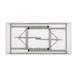 Table rectangulaire pliante Bolero 1220mm