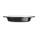 Plat à gratin ovale noir Vogue 650ml