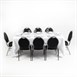 Table rectangulaire pliante Bolero 1827mm
