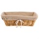 Panier en osier Olympia rectangulaire